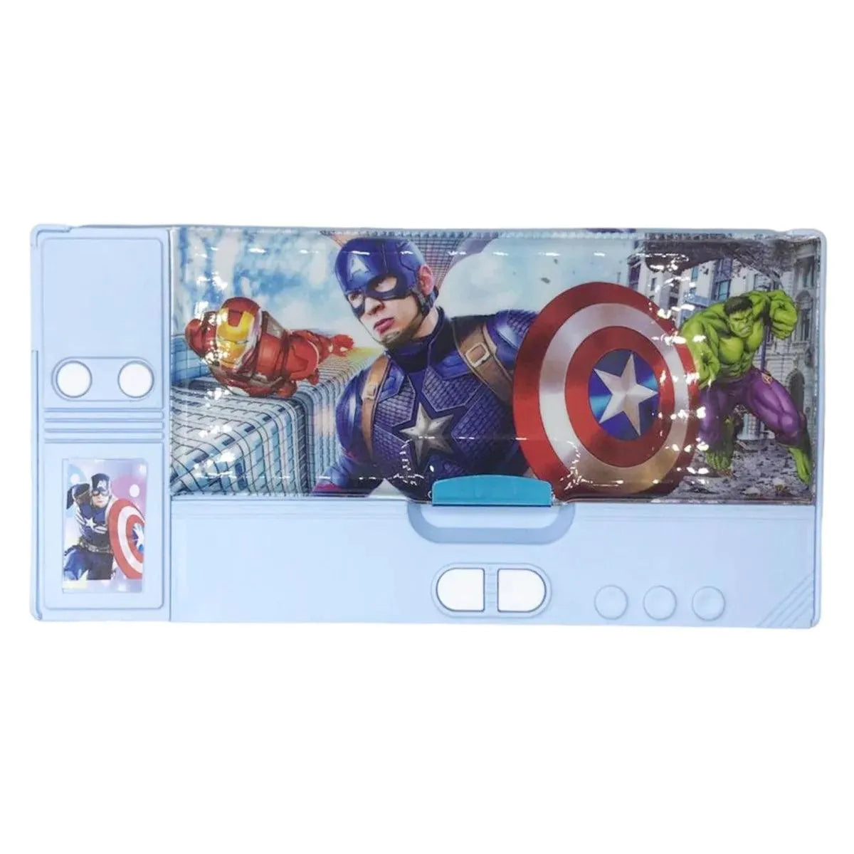 Captain America Multifunctional Jumbo Pencil Box - Bear Hugs