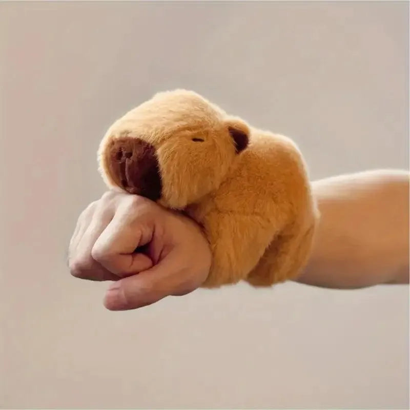 Capybara Giant Plush Bracelet - Bear Hugs