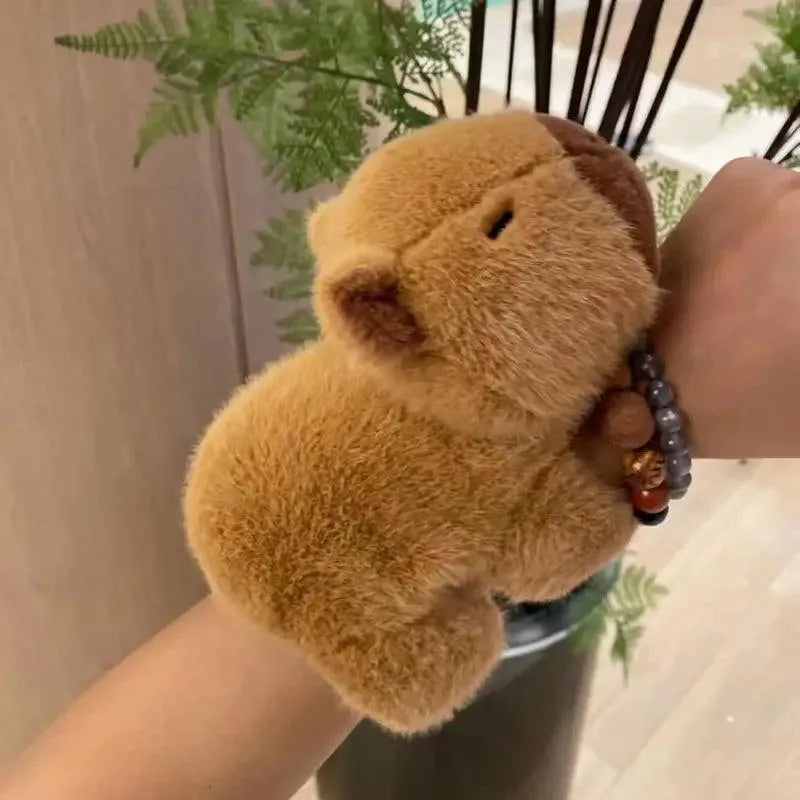 Capybara Giant Plush Bracelet - Bear Hugs