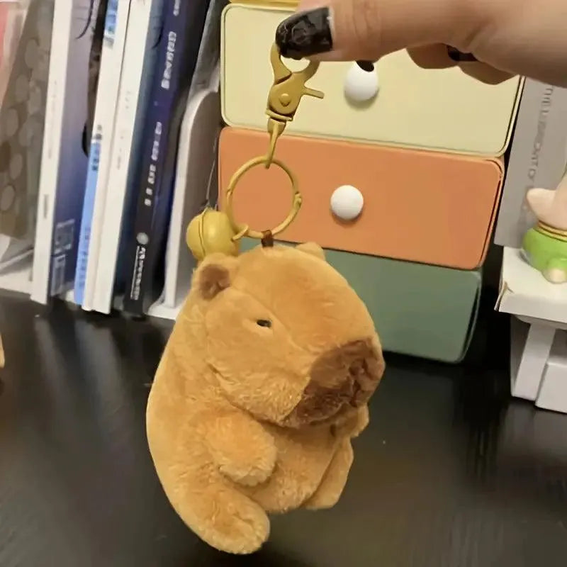 Capybara Plush Keychain - Bear Hugs