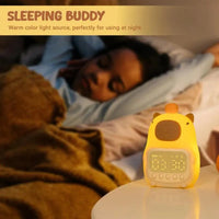 Capybara Warm Night Light Alarm Clock - Bear Hugs