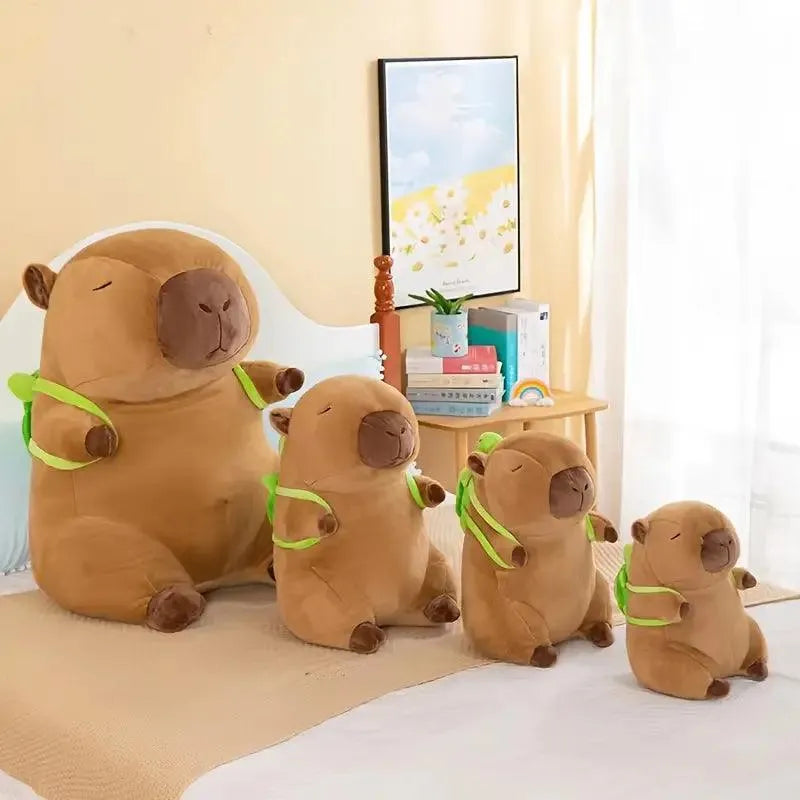 Capybara with Little Turtle Plush Doll - Bear Hugs