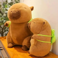 Capybara with Little Turtle Plush Doll - Bear Hugs