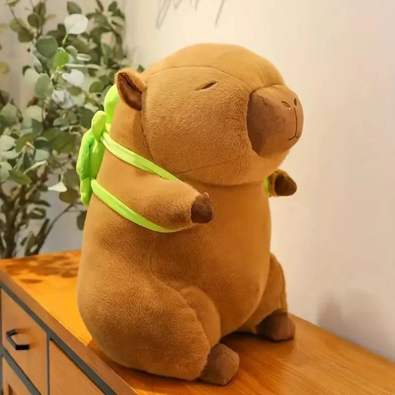 Capybara with Little Turtle Plush Doll - Bear Hugs