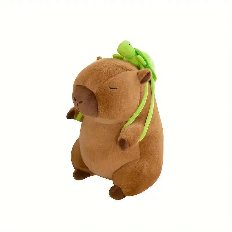 Capybara with Little Turtle Plush Doll - Bear Hugs