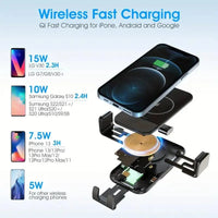 Car Fast Wireless Charger Phone Stand - Bear Hugs