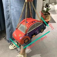 Car Shaped Novelty Bag - Bear Hugs