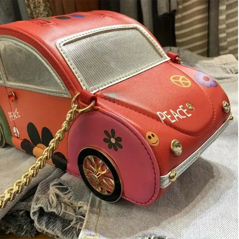 Car Shaped Novelty Bag - Bear Hugs