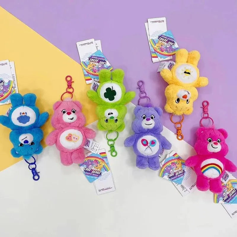 Care Bears Sound Plush Keychain - Bear Hugs