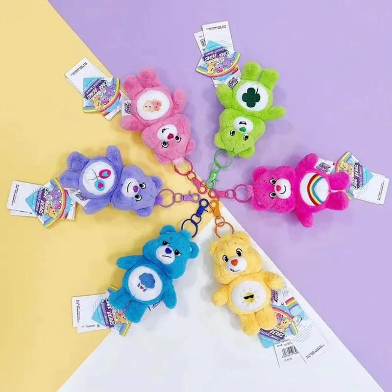 Care Bears Sound Plush Keychain - Bear Hugs