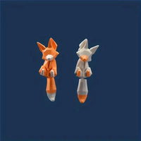 Cartoon Cute Fox Stud Earrings - Bear Hugs