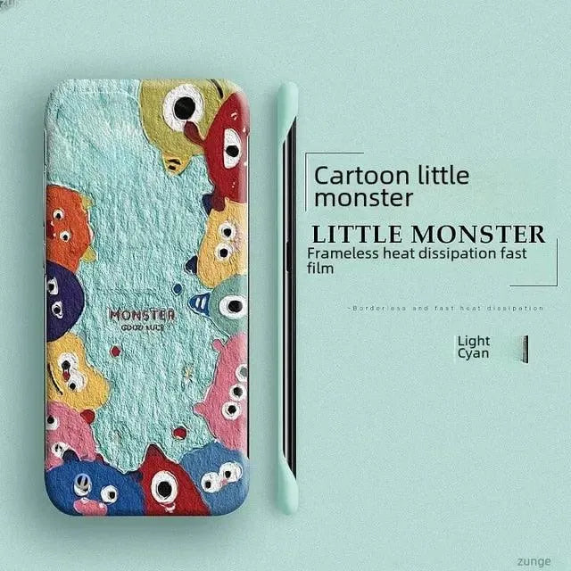 Cartoon Little Monster Case (For iPhones) - Bear Hugs