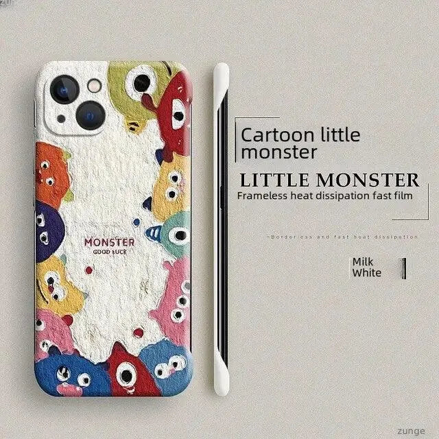 Cartoon Little Monster Case (For iPhones) - Bear Hugs