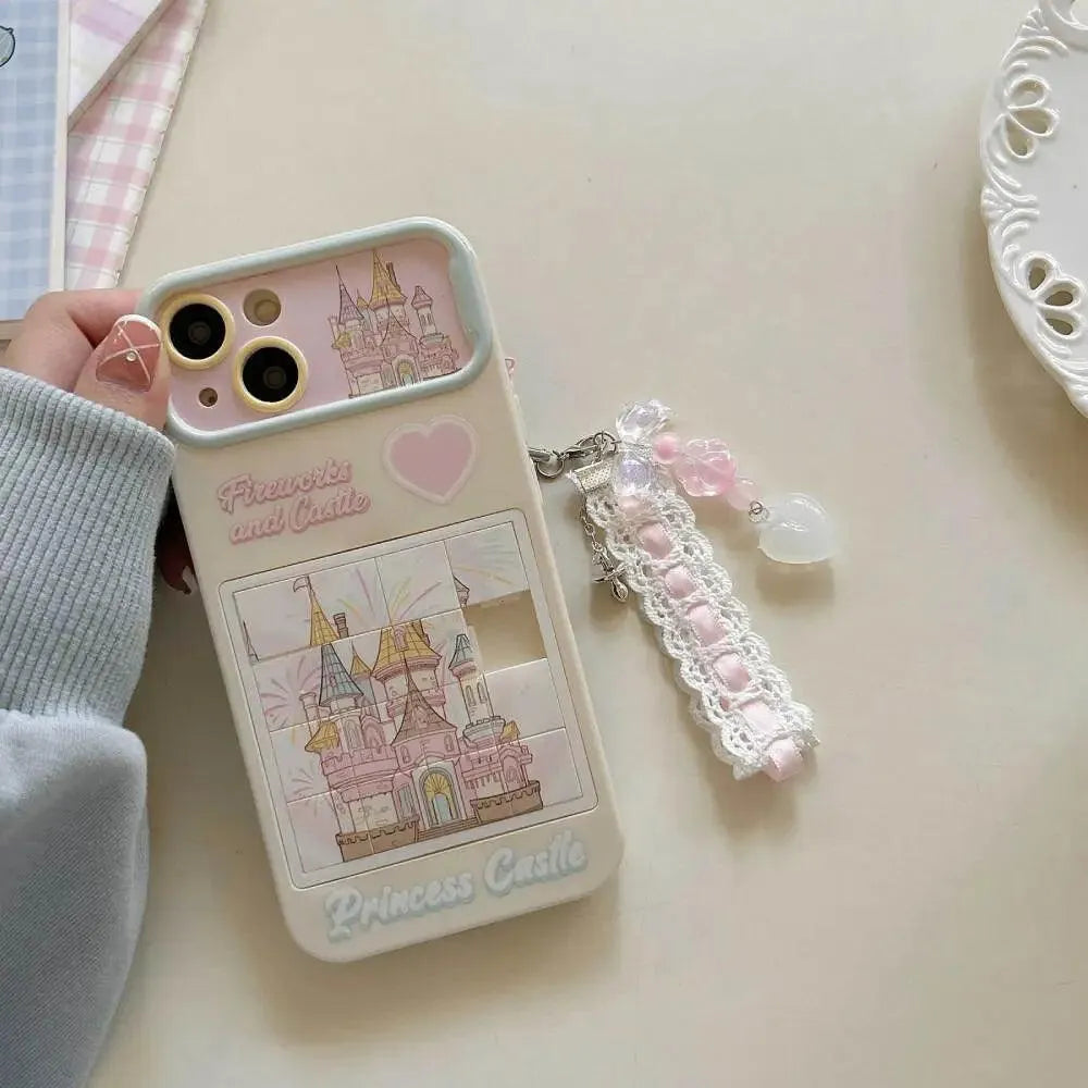 Castle Fireworks Puzzle Phone Case (For iPhones) - Bear Hugs