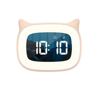 Cat Ears Alarm Clock with Night Light - Bear Hugs