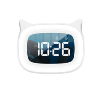 Cat Ears Alarm Clock with Night Light - Bear Hugs