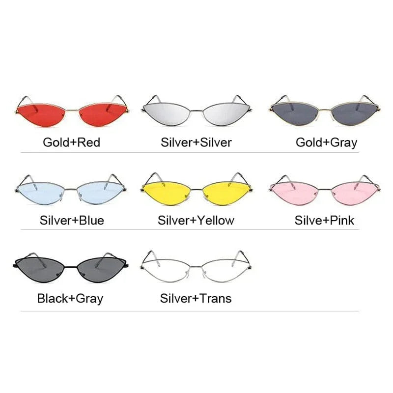 Cat Eye Retro Sunglasses / 8 Colours - Bear Hugs