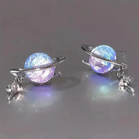 Celestial Planet Dangle Earrings - Bear Hugs