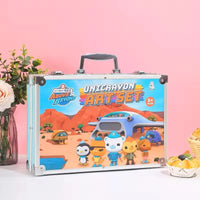 Character Themed Art Suitcase (145 pcs) - Bear Hugs