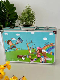 Character Themed Art Suitcase (145 pcs) - Bear Hugs