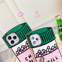 Chill Pills Bottle Phone Case (For iPhones) - Bear Hugs