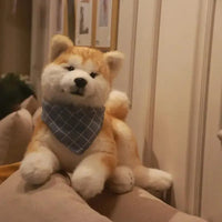 Chongker Hyper Realistic Shiba Inu - Bear Hugs