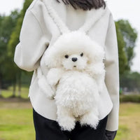 Chongker Realistic Poodle Shaped Backpack - Bear Hugs