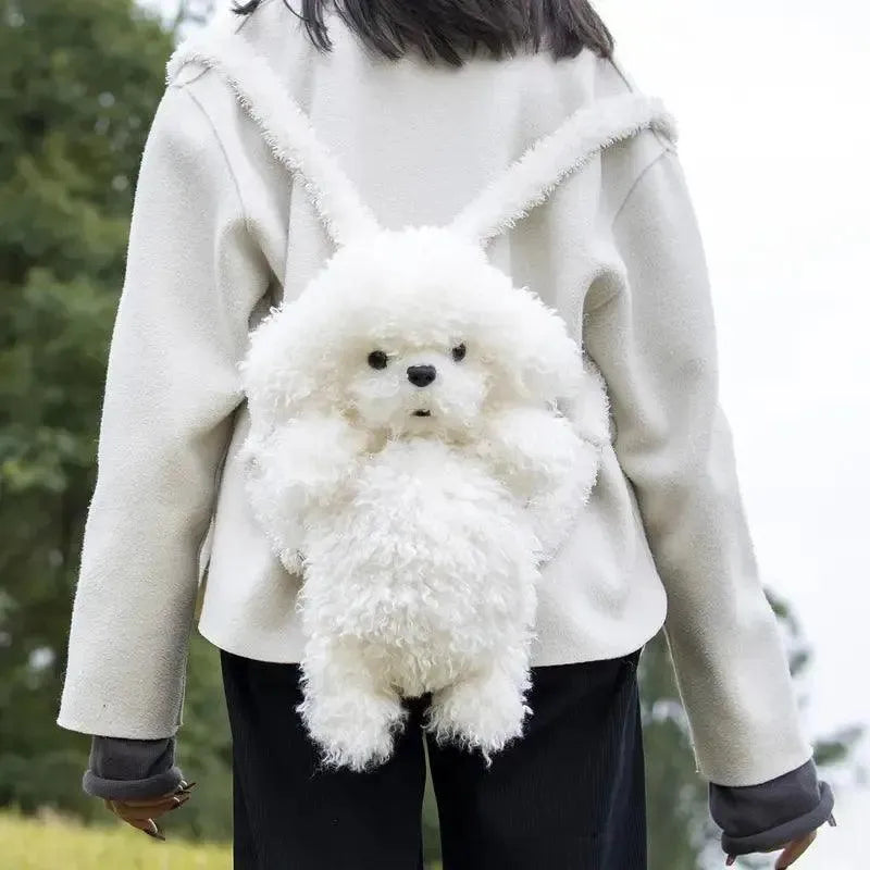 Chongker Realistic Poodle Shaped Backpack - Bear Hugs