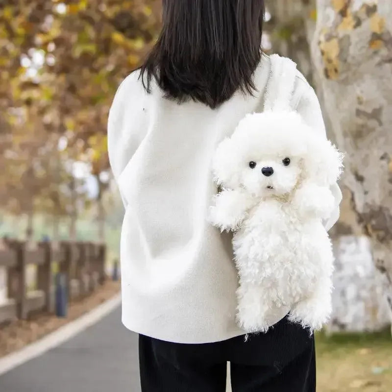 Chongker Realistic Poodle Shaped Backpack - Bear Hugs