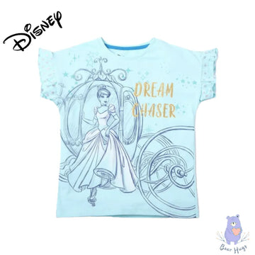 Cinderella Print Round-Neck T-shirt - Bear Hugs