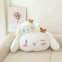 Cinnamoroll Car Headrest and Back Pillow - Bear Hugs