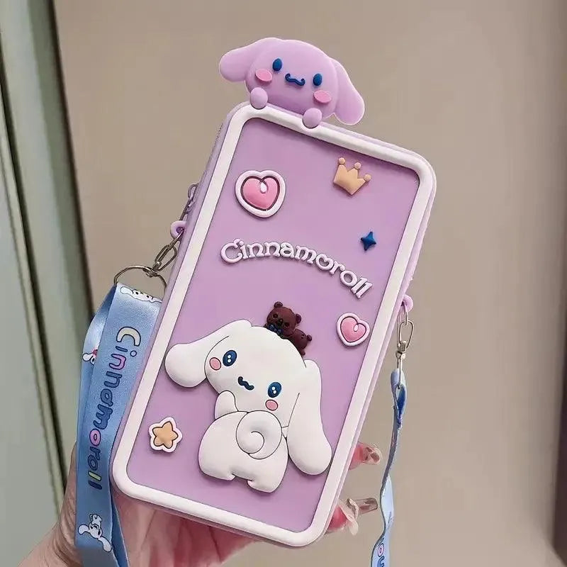 Cinnamoroll Silicone Crossbody Bag - Bear Hugs