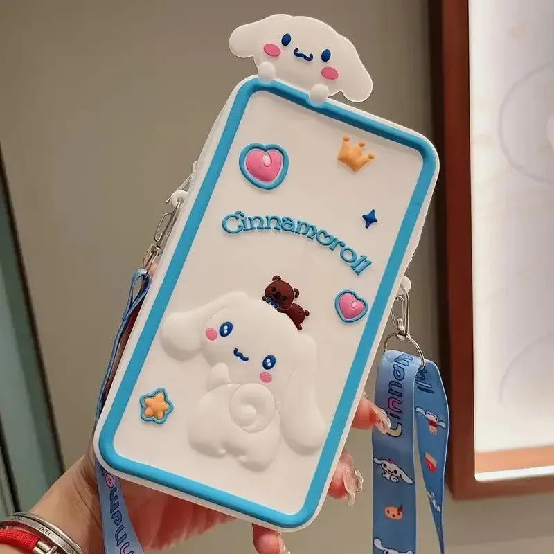 Cinnamoroll Silicone Crossbody Bag - Bear Hugs