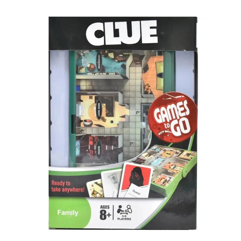 Clue: Games To Go Board Game