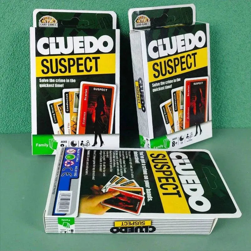 Cluedo Suspect Card Game - Bear Hugs