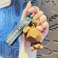 Nordic Good Luck Bear Keychain