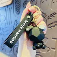 Nordic Good Luck Bear Keychain