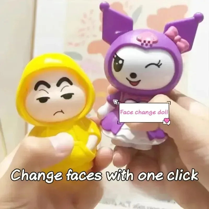 Kuromi & My Melody Mood Swings Keychain