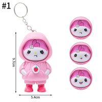 Kuromi & My Melody Mood Swings Keychain