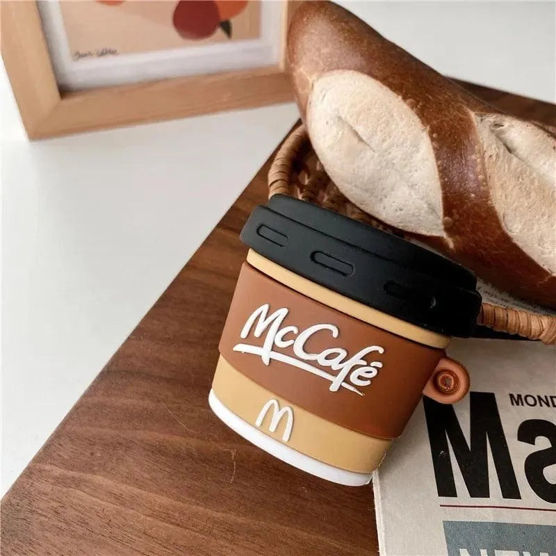 Cool McCafe Coffee Case (For Airpods) - Bear Hugs