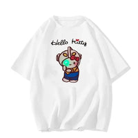 Couple LED Glow Shinchan Anime T-shirt - Bear Hugs