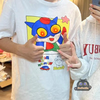 Couple LED Glow Shinchan Anime T-shirt - Bear Hugs