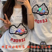 Couple LED Glow Shinchan Anime T-shirt - Bear Hugs