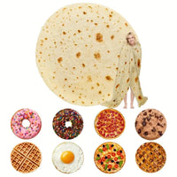 Creative 3D Novelty Blankets (Pizza, Roti Donut and More) - Bear Hugs