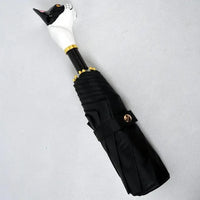 Creative Animal Head Handle Umbrella - Bear Hugs