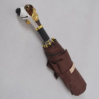 Creative Animal Head Handle Umbrella - Bear Hugs