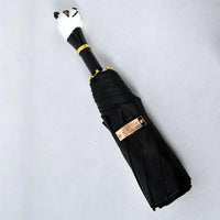 Creative Animal Head Handle Umbrella - Bear Hugs