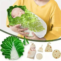 Creative Cabbage Flatbread Baby Wrap and Blanket - Bear Hugs