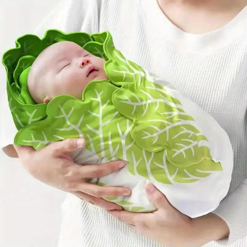 Creative Cabbage Flatbread Baby Wrap and Blanket - Bear Hugs