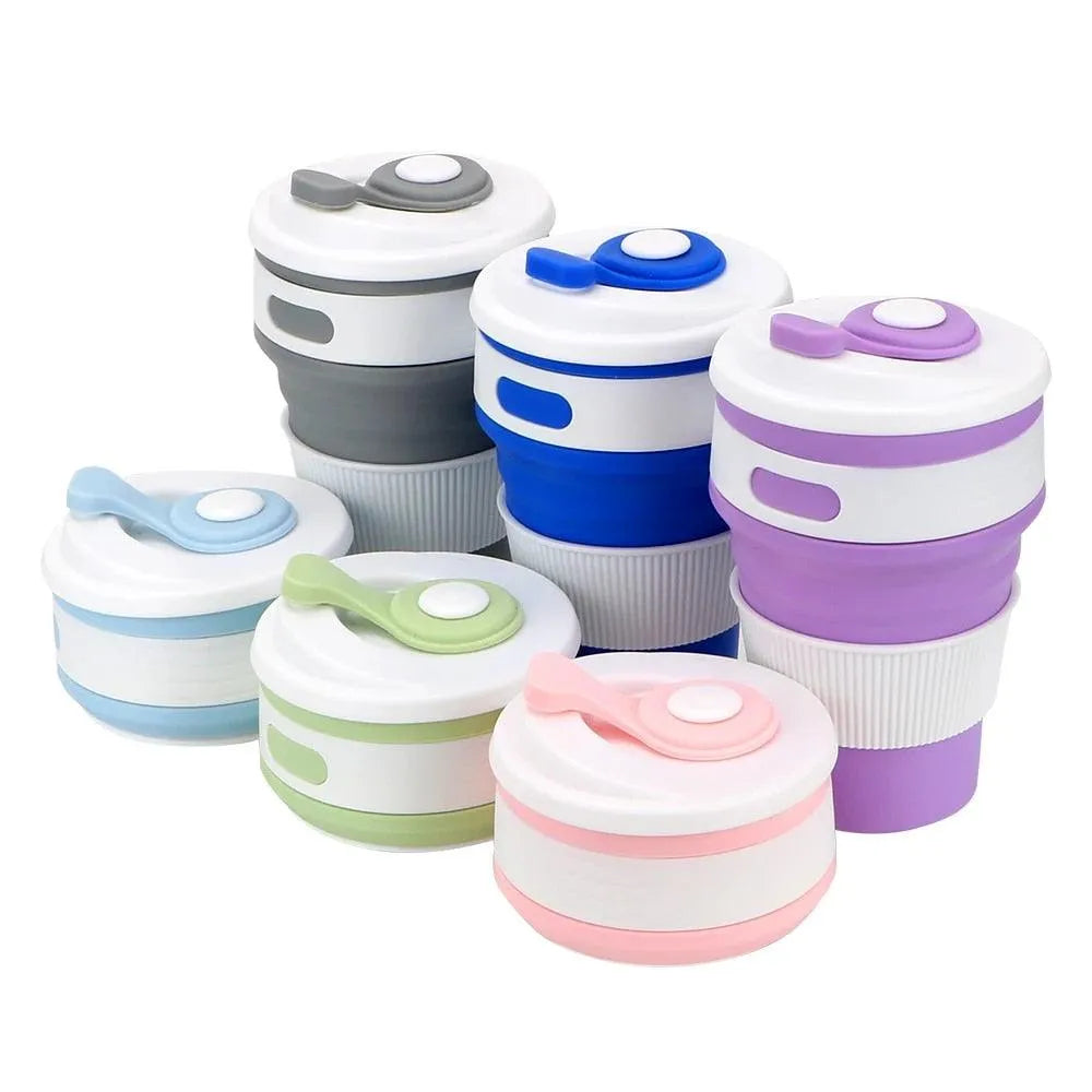 Creative Coffee Collapsible Coffee Cup (350 ml) - Bear Hugs